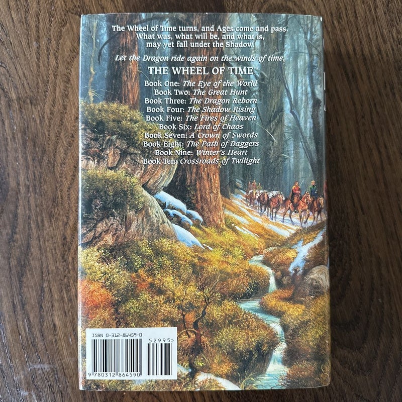 Crossroads of Twilight FIRST EDITION (The Wheel of Time, Book Ten)