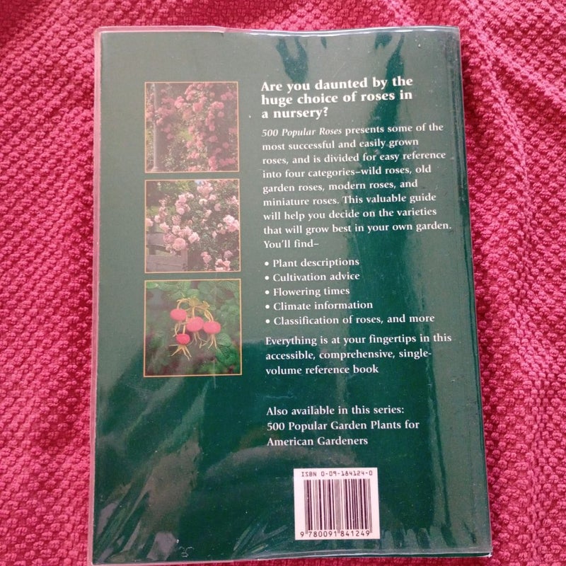 500 popular roses for American gardeners 