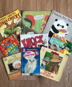 Bundle of (9) Assorted Paperback Books for Kids