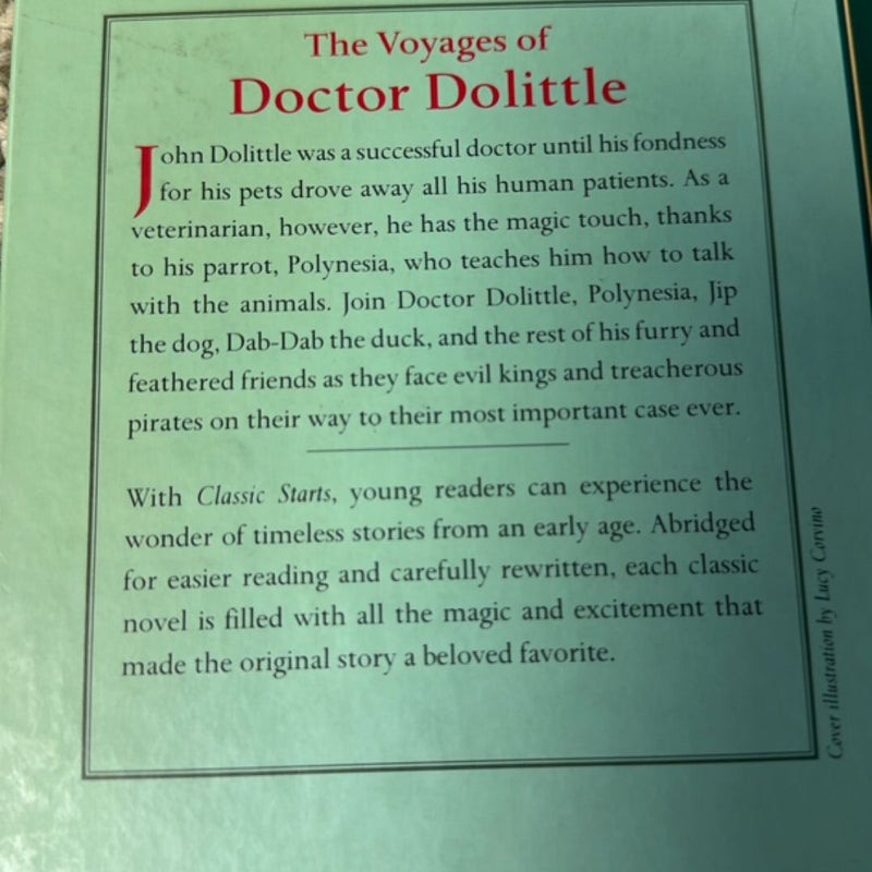 Classic Starts®: the Voyages of Doctor Dolittle