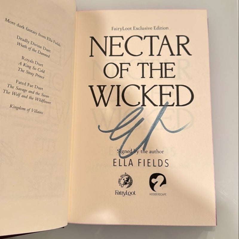 Nectar of the Wicked