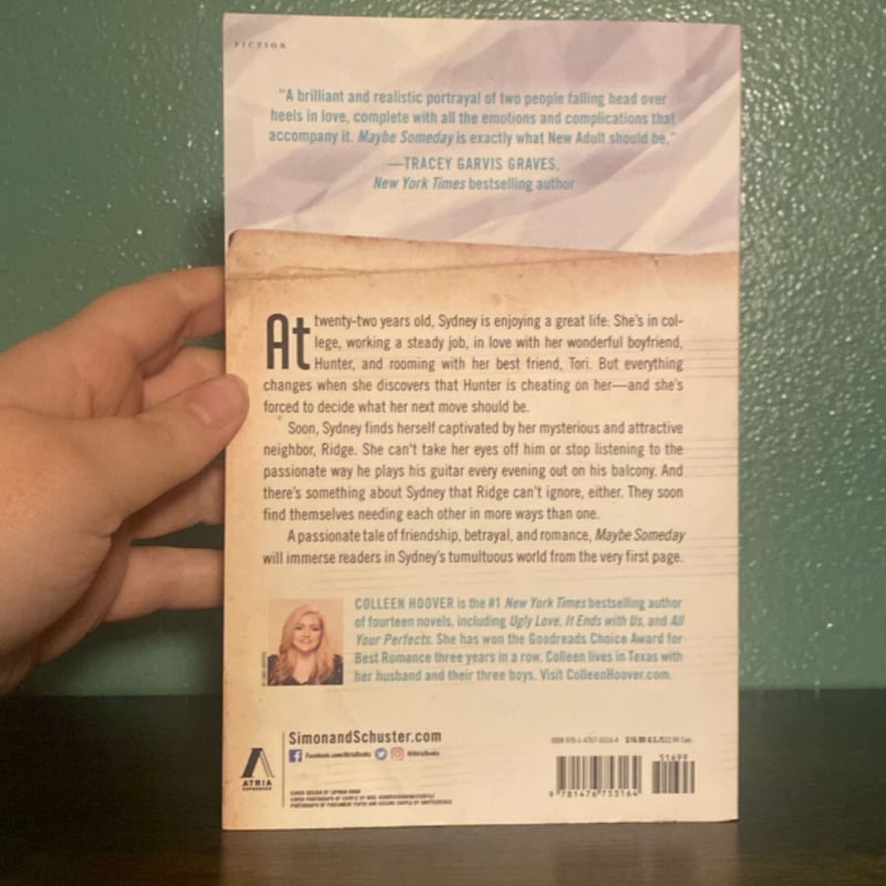 Maybe Someday Series colleen hoover by Colleen hoover , Paperback