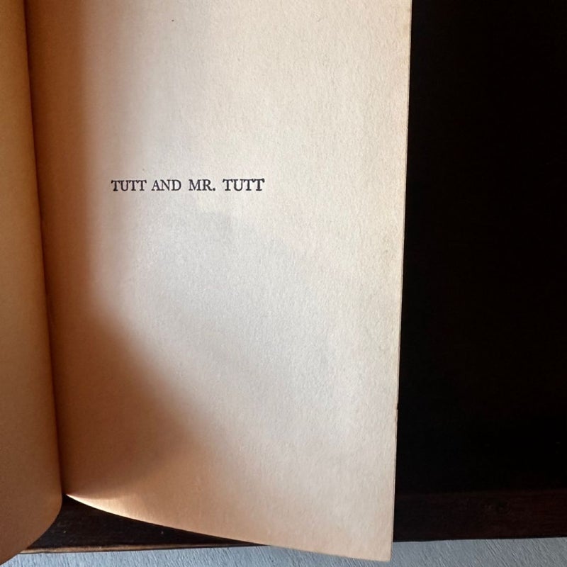 Tutt and Mr. Tutt - Arthur Cheney Train  antique 1920 Hard Cover Book