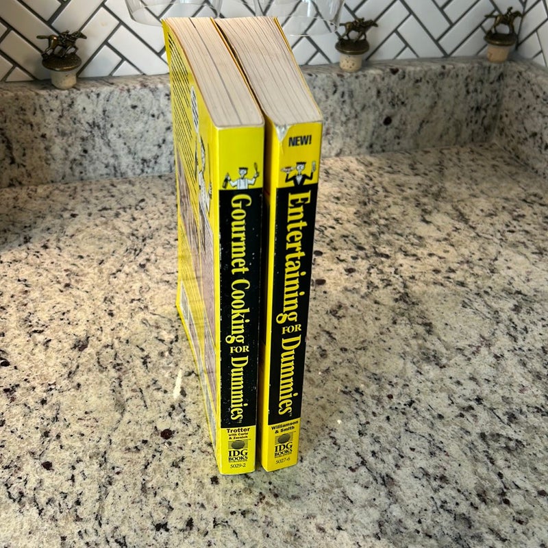 Gourmet Cooking for Dummies + Entertaining For Dummies