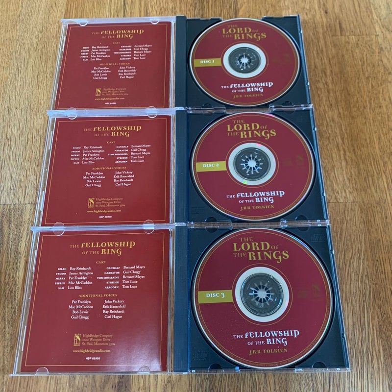 Lord of the Rings CD Audiobook Dramatized Trilogy