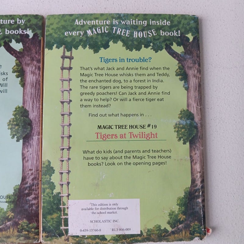 Magic Tree House 3 Book Bundle Volumes 4, 19, 24