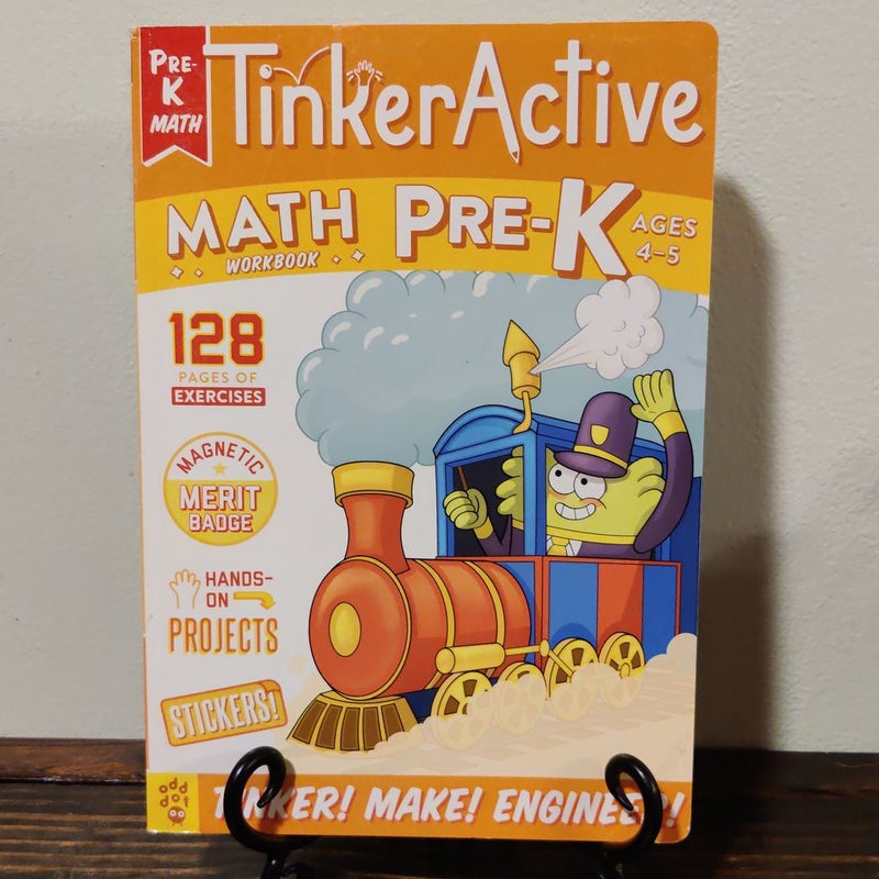 TinkerActive Workbooks: Pre-K Math
