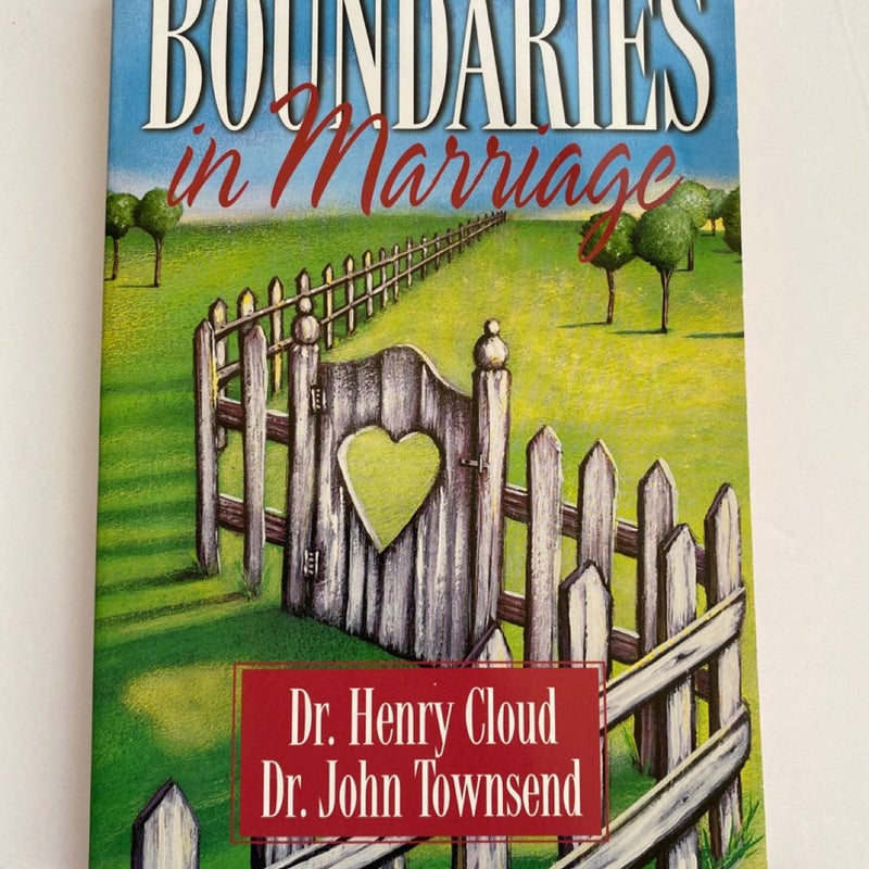 Boundaries in Marriage