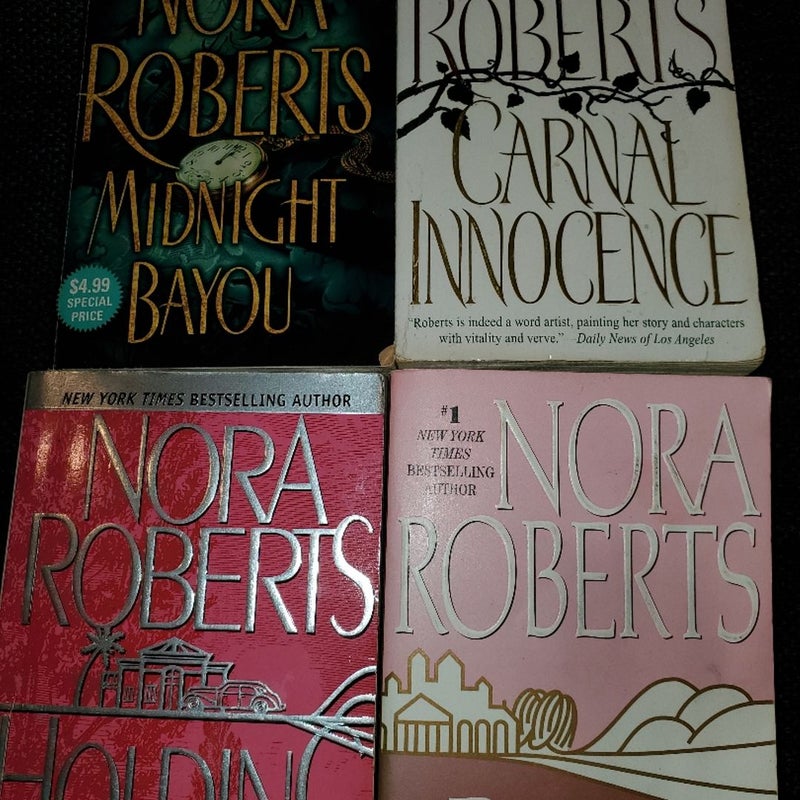 Nora Robert's 4 book bundle