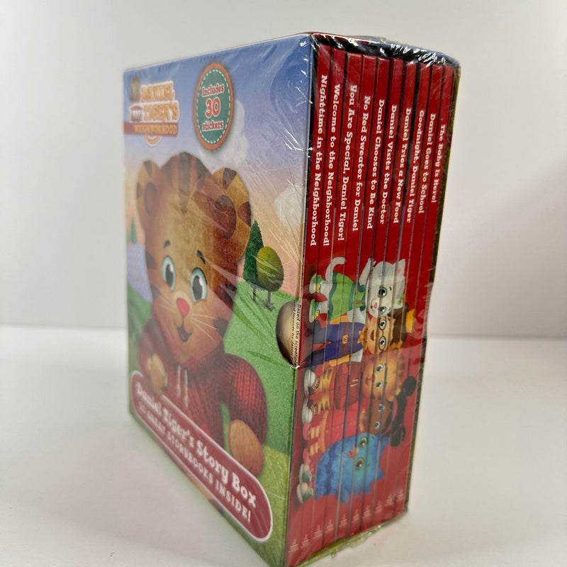 Daniel Tiger’s Neighborhood Story Box, 10 Books, NEW in Plastic