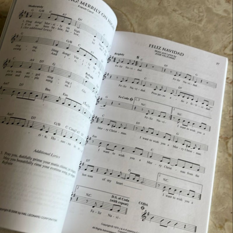 The Christmas Caroling Songbook