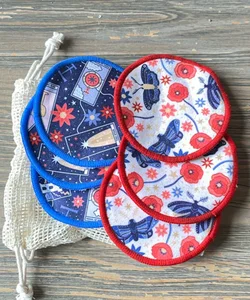 Bookish Reusable Make up Remover Pads