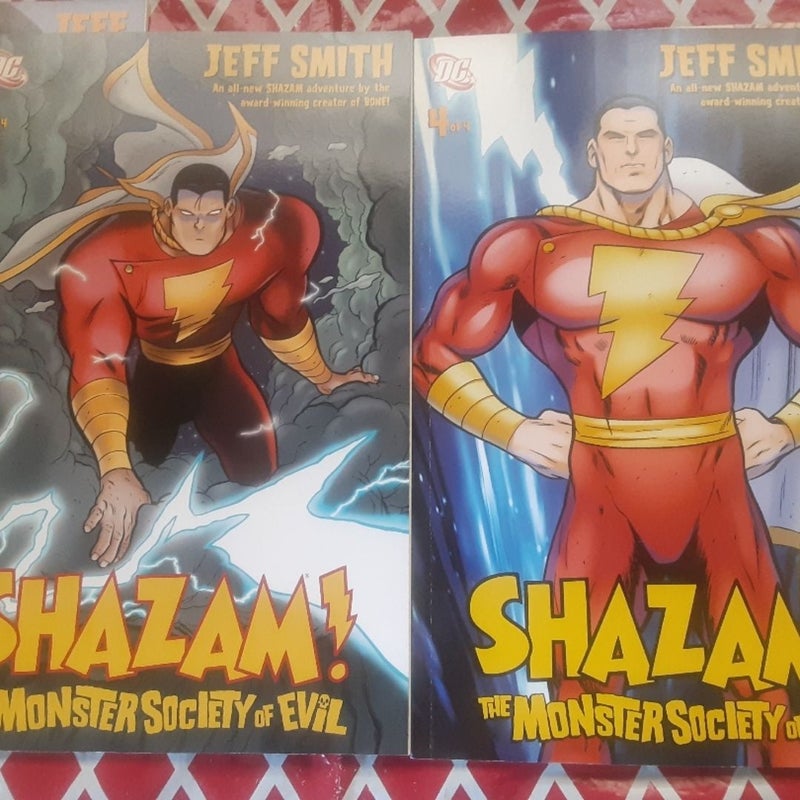 Shazam the Monster Society of Evil 1,2,3,4