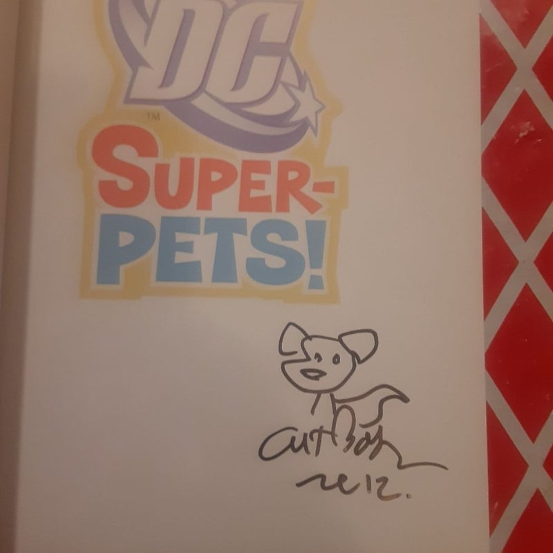 Swamp Thing vs the Zombie Pets signed by Art Baltazar