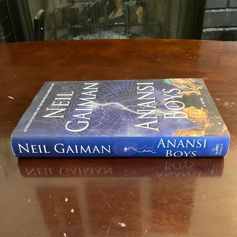*Signed* Anansi Boys - First Ed/First printing 