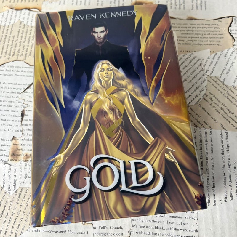 Gold by Raven Kennedy - Bookish Box Digitally Signed Edition