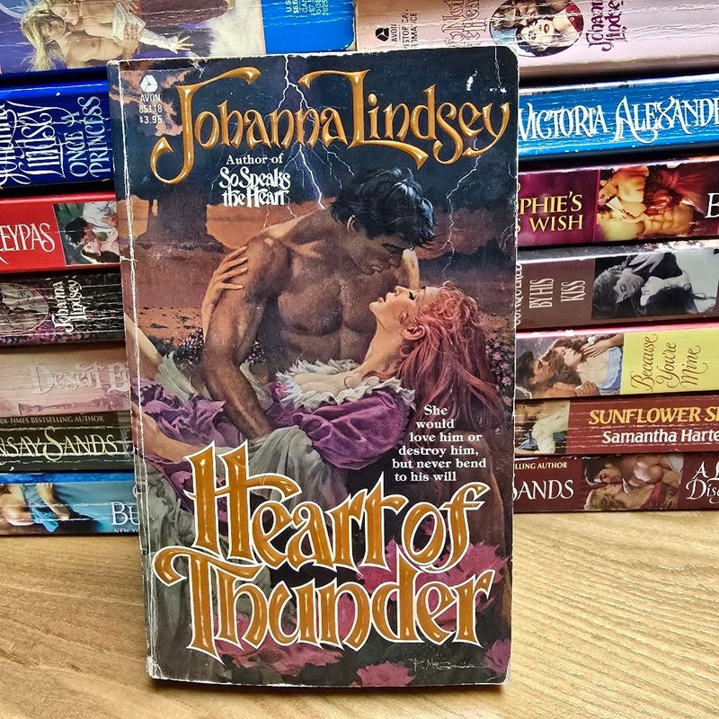 Heart of Thunder - CLINCH COVER - Avon Historical Romance