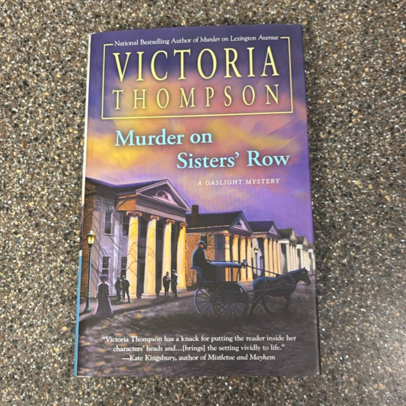 Murder on Sisters' Row