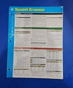 Spanish Grammar SparkCharts