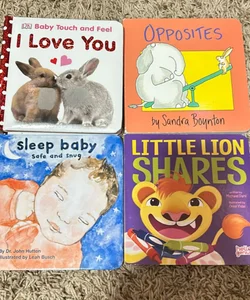 Baby Touch and Feel I Love You 4 Book Set