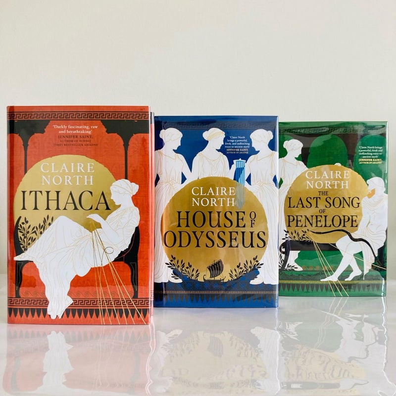 Songs of Penelope Trilogy: Ithaca, House of Odysseus & The Last Song of Penelope GOLDSBORO SIGNED FIRST EDITIONS 