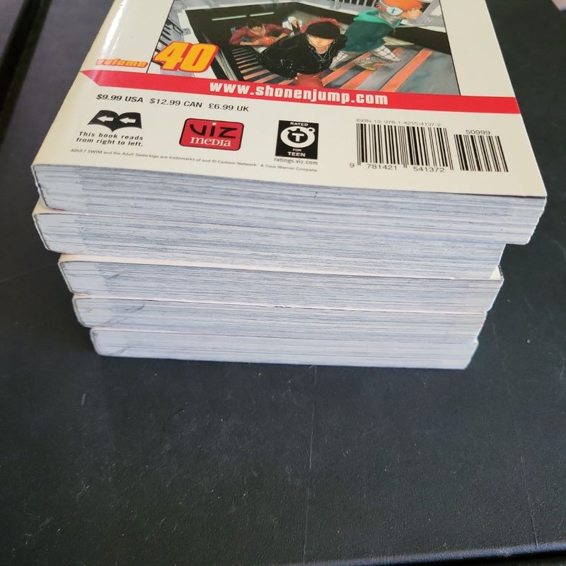 Bleach, Volumes  40, 42, 44, 45, 47 