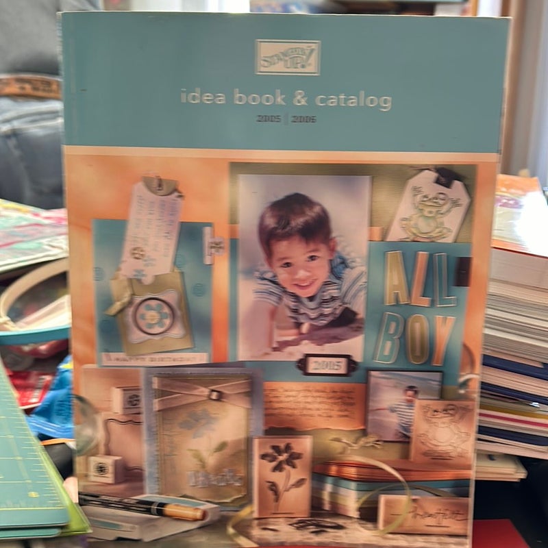 Stampin Up-Idea book and catalog