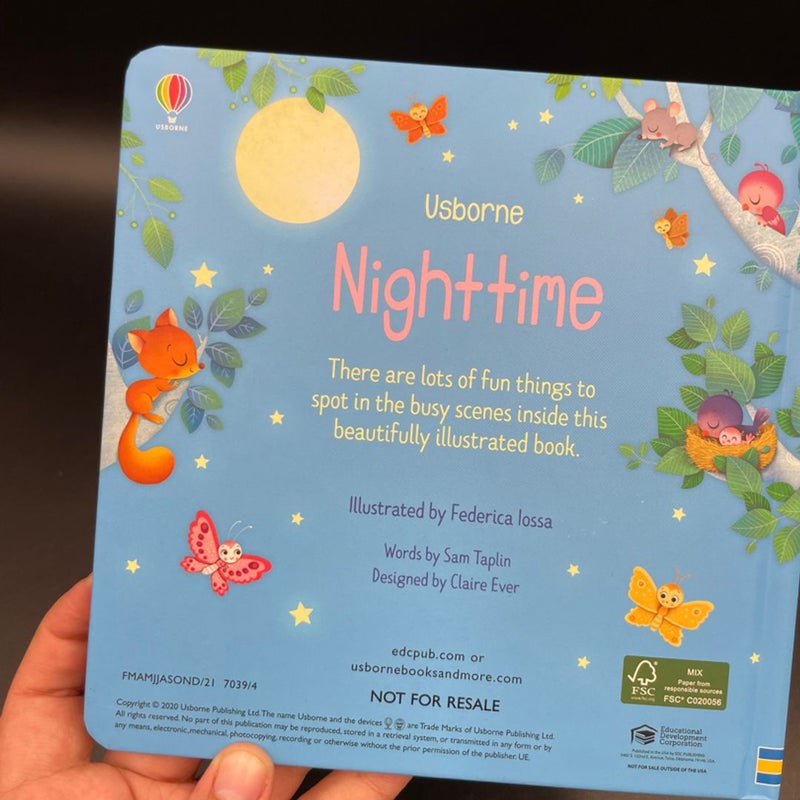 Usborne night time children’s Board Book