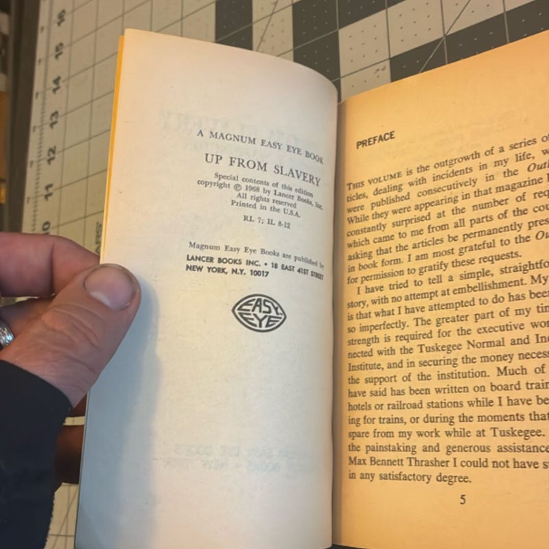 Up from Slavery by Booker T. Washington