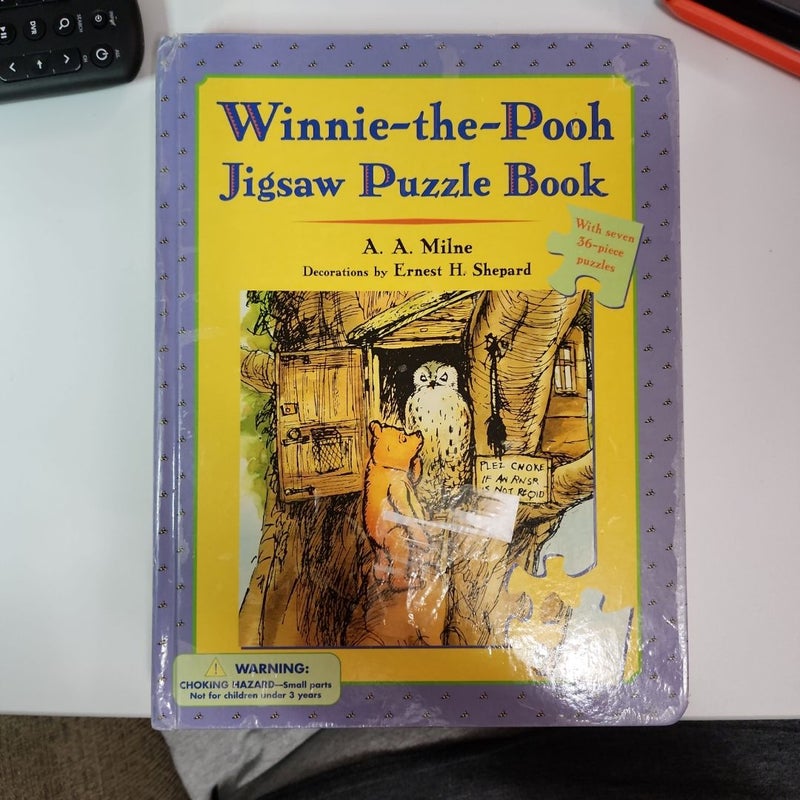 Winnie-the-Pooh Jigsaw Puzzle Book