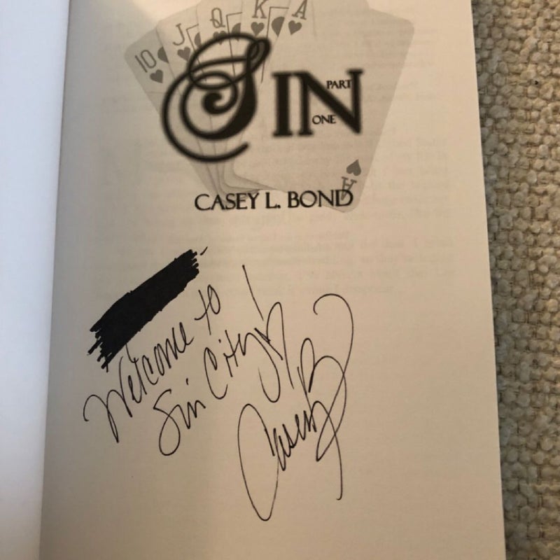 Sin - Signed Copy 