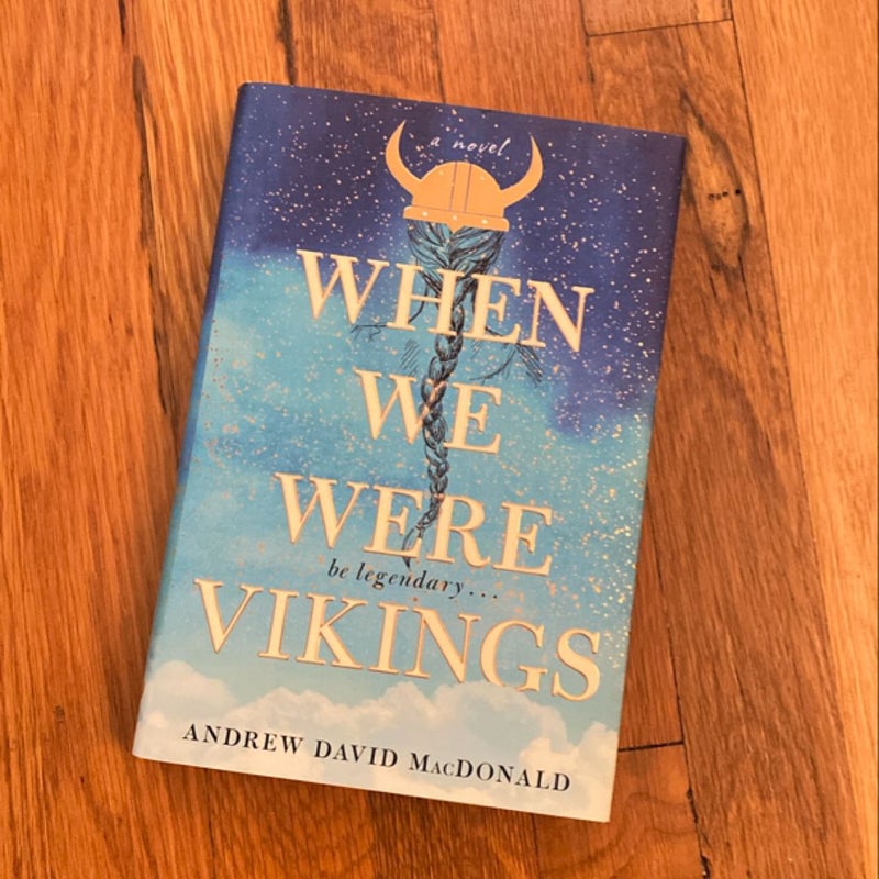 When We Were Vikings (signed bookplate)