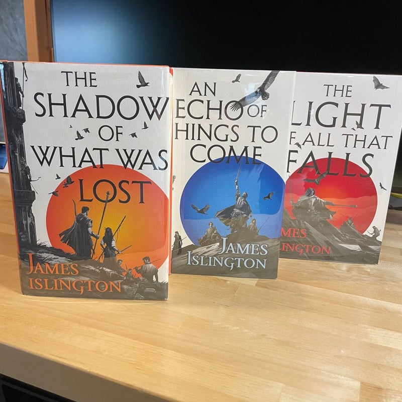 Licanius Trilogy by James Islington (Hardcover, 1st Edition, Like New)
