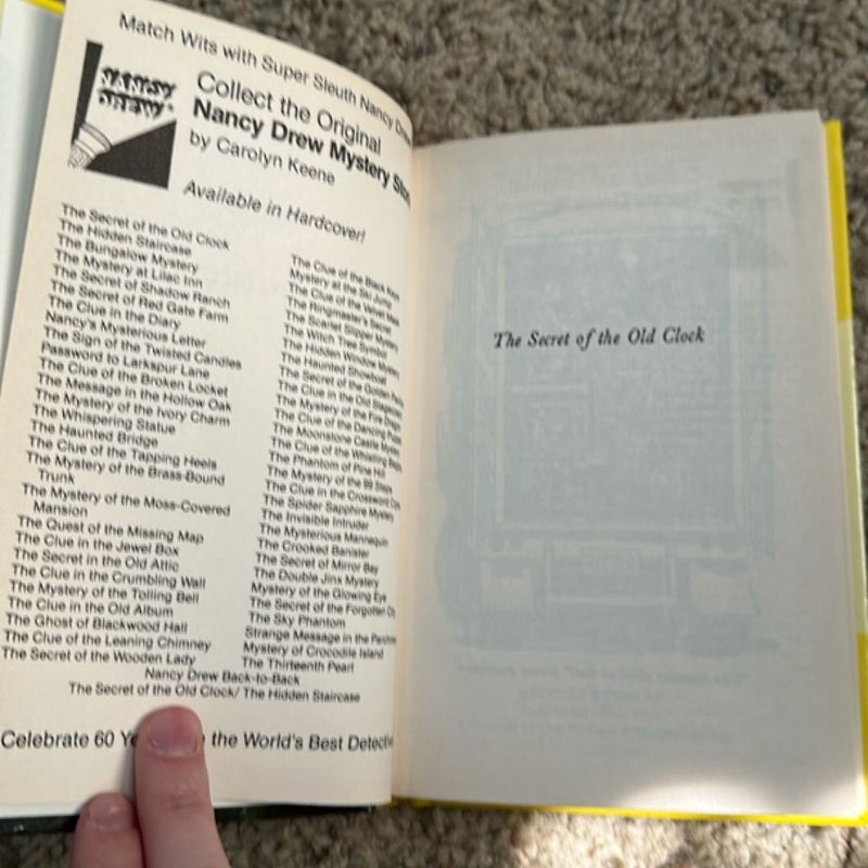 Nancy Drew 01: the Secret of the Old Clock