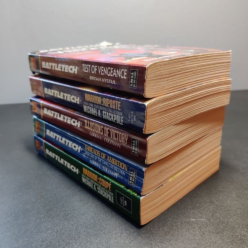 Battletech book bundle 