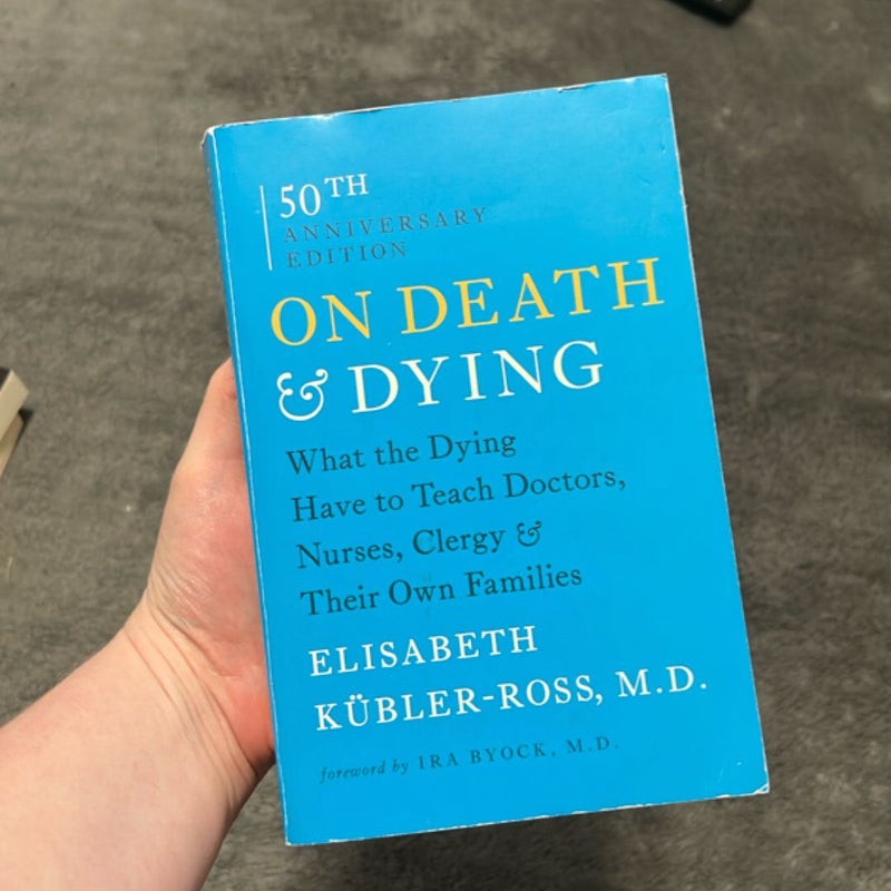 On Death and Dying
