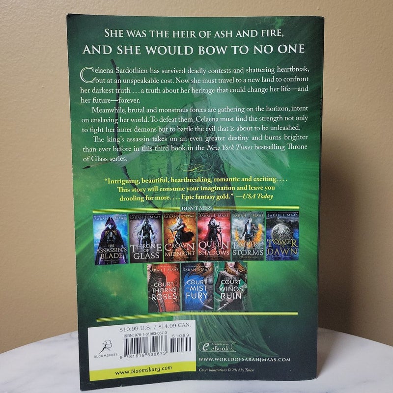 Heir of Fire Paperback OOP Out of Print Cover