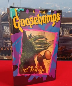 Vintage Goosebumps 'Stay Out of the Basement  VHS