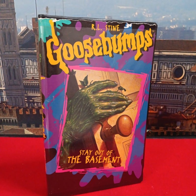 Vintage Goosebumps 'Stay Out of the Basement  VHS
