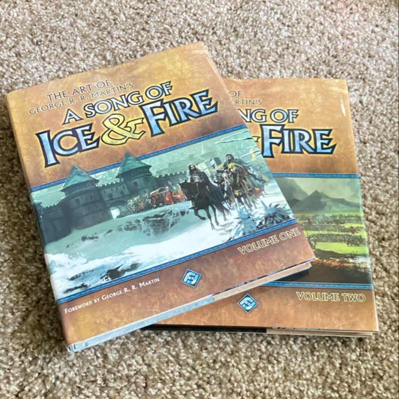 The Art of George R R Martin’s A Song of Ice and Fire vol. 1&2