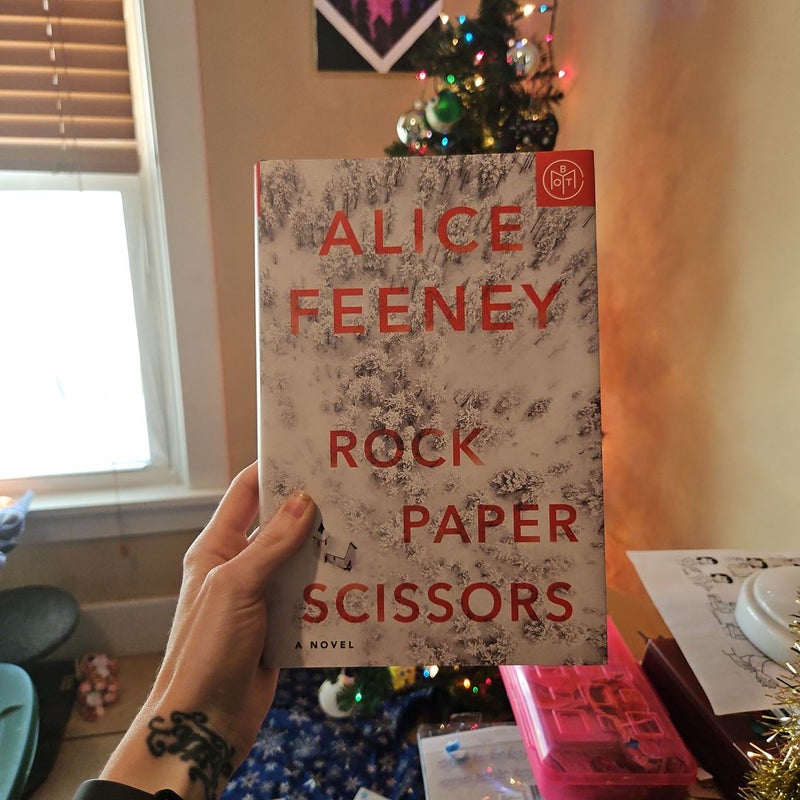 Rock Paper Scissors by Alice Feeney, Hardcover