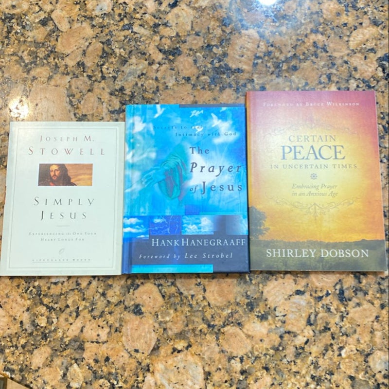 Bundle of 3 small Christian books