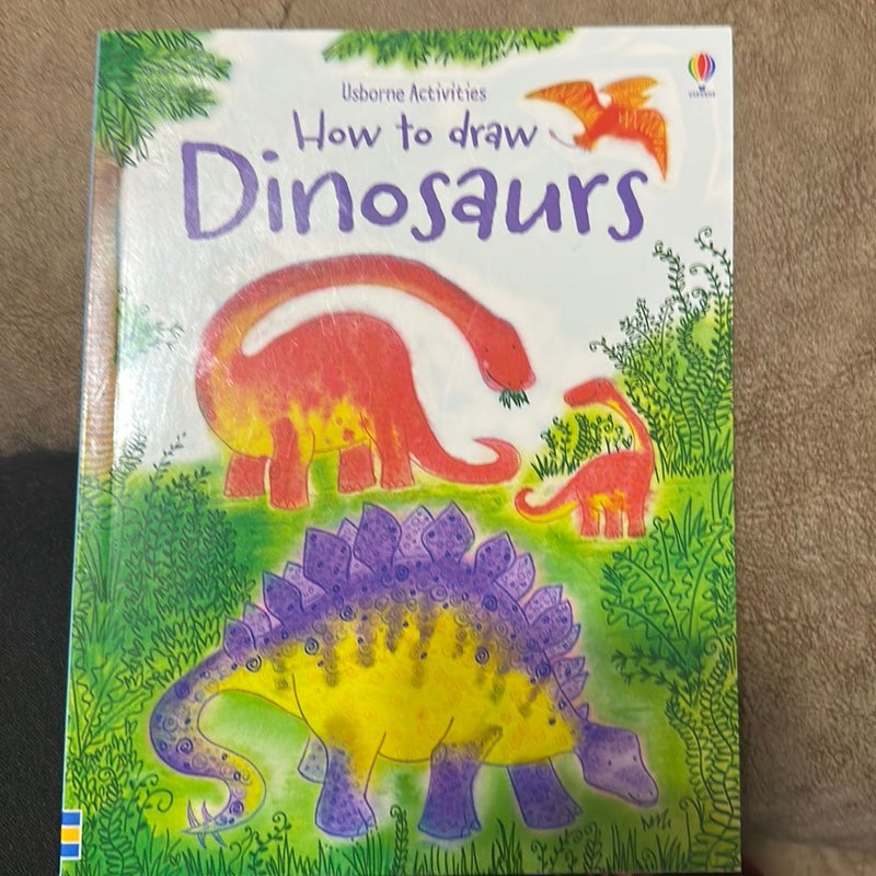 Usborne Activities: How to Draw Dinosaurs 
