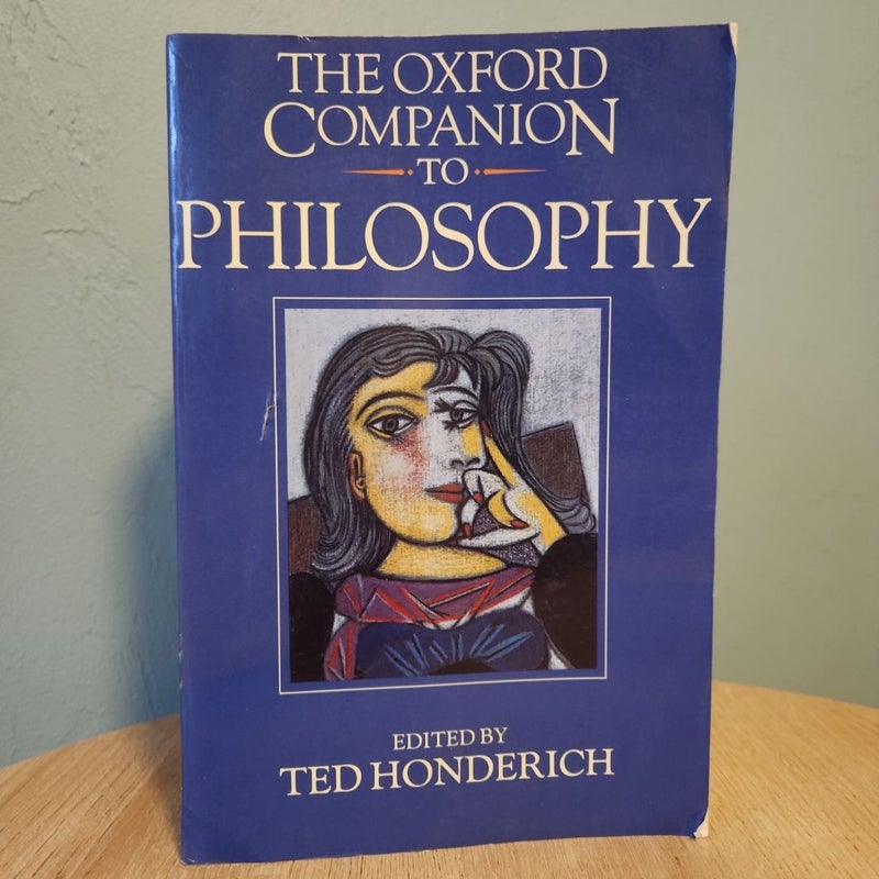 The Oxford Companion to Philosophy