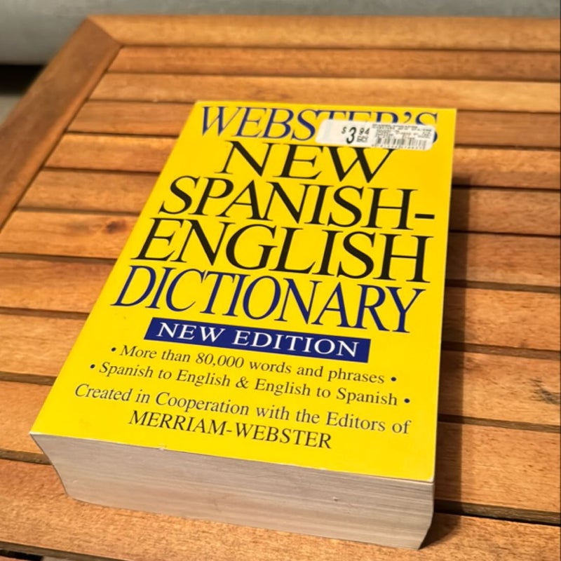 Websters New Spanish English Dictionary V2