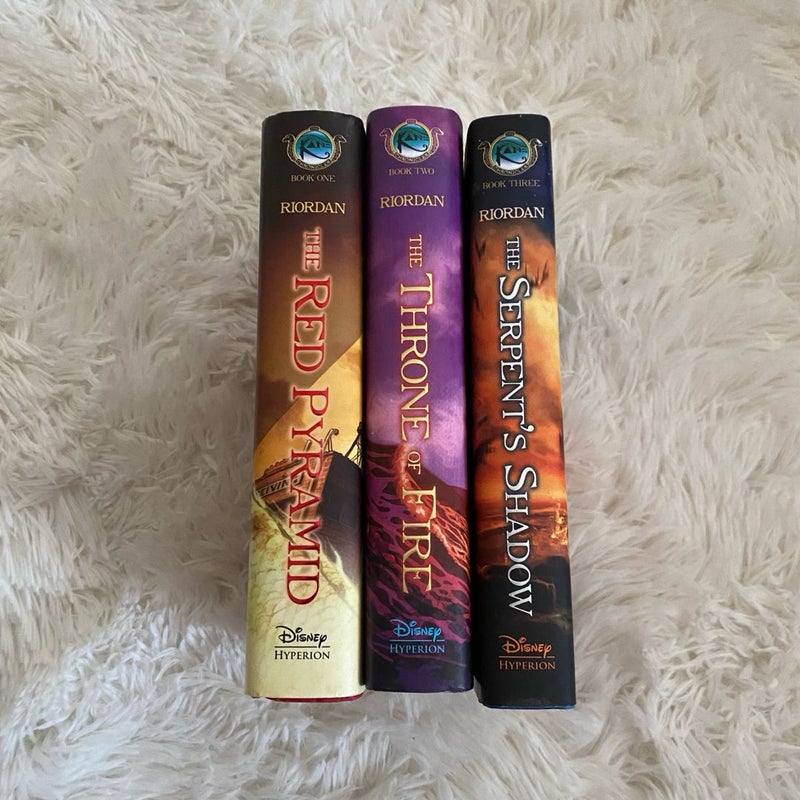 The Kane Chronicles Complete Set