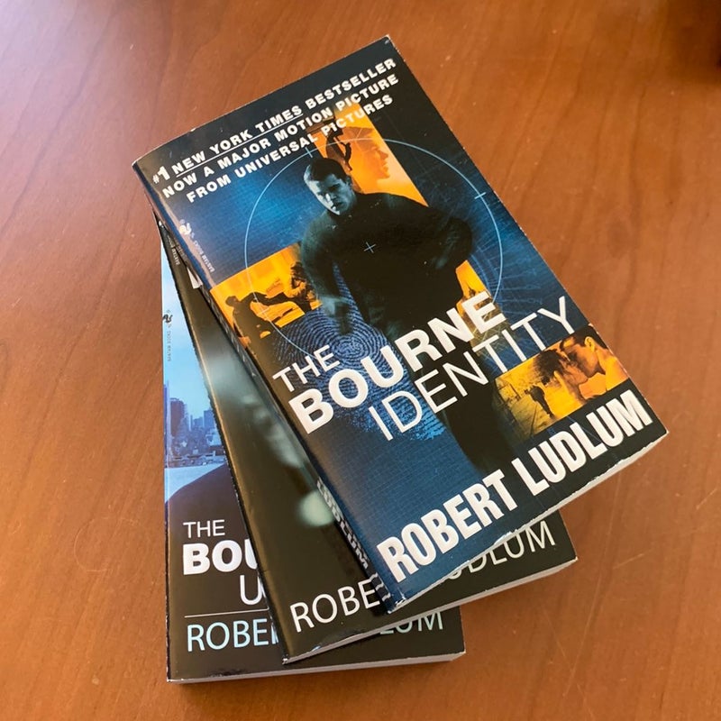 Jason Bourne Trilogy Books 1-3: The Bourne Identity, The Bourne Supremecy, The Bourne Ultimatum