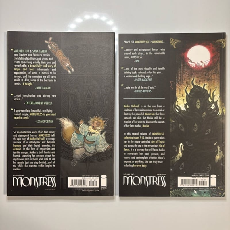 Lot: Monstress Volumes 1 & 2