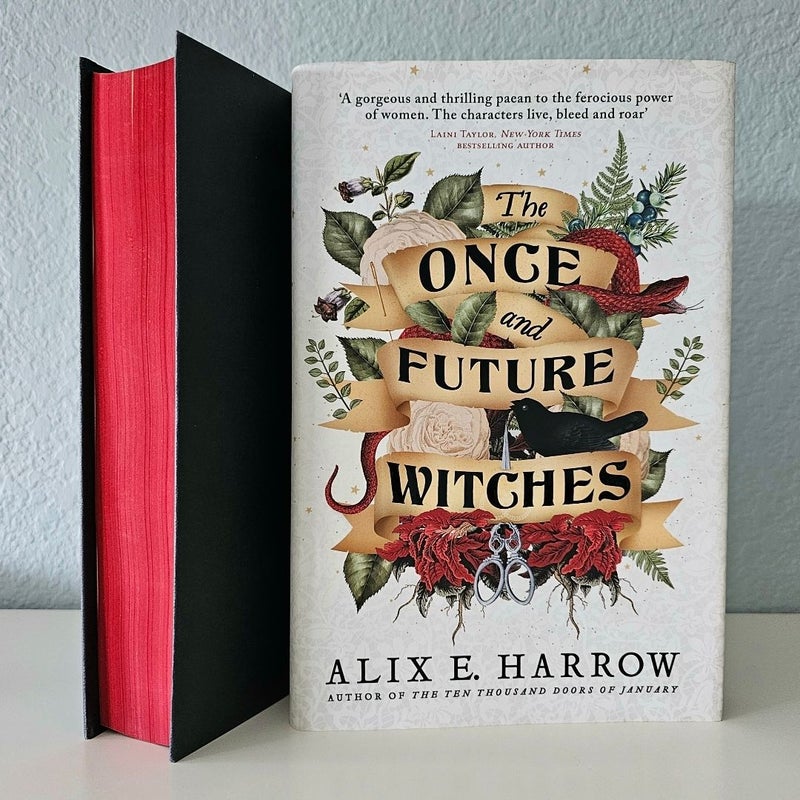 The Once and Future Witches SIGNED by Alix E. Harrow 1st Edition 1st print Illumicrate Special Edition