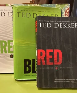 Trilogy Set: Green, Black, Red (3 books)
